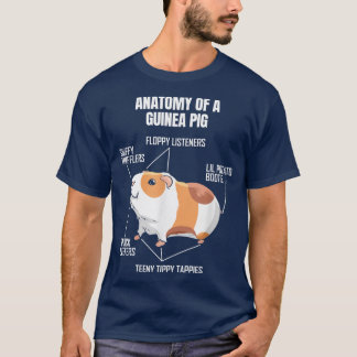 Anatomy of a Guinea Pig - Funny Guinea Pig T-Shirt