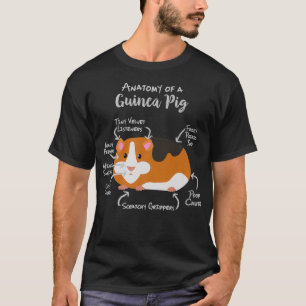 Anatomy of a Guinea Pig Premium  T-Shirt