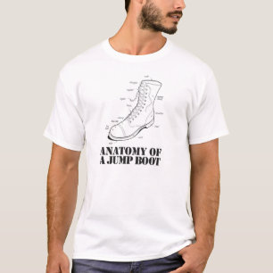 Anatomy of a Jump Boot T-Shirt