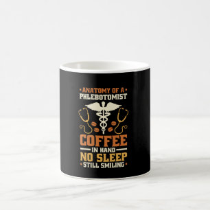 Anatomy of A Phlebotomist Design for Phlebotomy Nu Coffee Mug