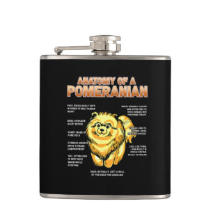 Anatomy of a Pomeranian Hip Flask