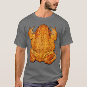 Anatomy of A Toad Black Outline Art T-Shirt