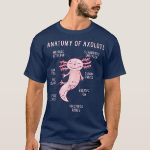 Anatomy Of An Axolotl Science of an Axolotl 89 T-Shirt