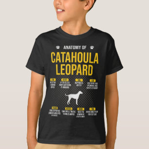 Anatomy Of Catahoula Leopard Dog Lover T-Shirt