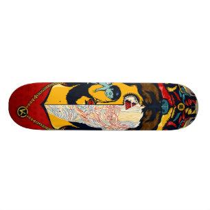 Anatomy of Jesus skateboard