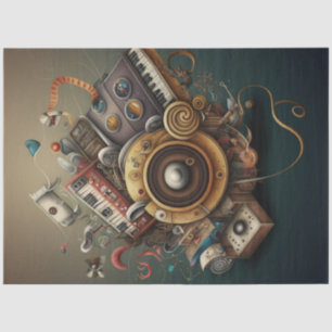 Anatomy of Music Series Design 1 Tissue Paper