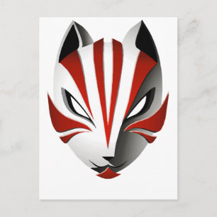 Anbu Mask Kakashi Postcard