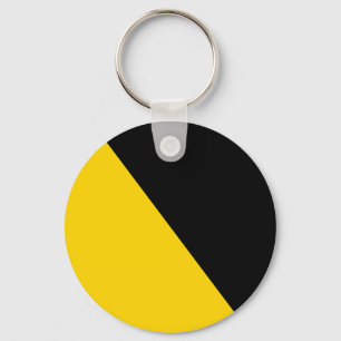 Ancap Anarchocapitalist Flag Keychain