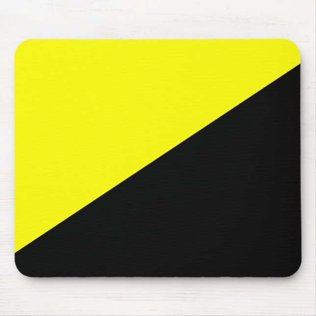 Ancap Anarchocapitalist Flag Mouse Pad (Front)