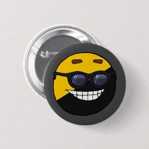 Ancap ball Polandball cute meme sunglasses thug 2 Inch Round Button