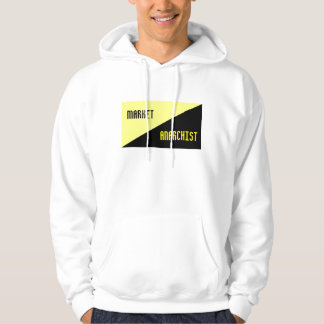 Ancapflag, marché, sweat - shirt à capuche