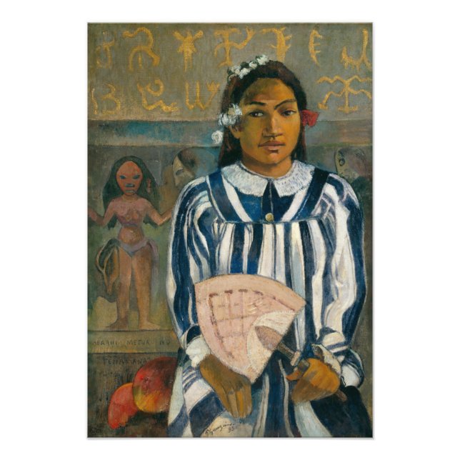 Ancestors of Tehamana by Paul Gauguin Photo Print (Front)