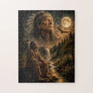 Ancestors of the Moon Indigenous Americas Fantasi Jigsaw Puzzle