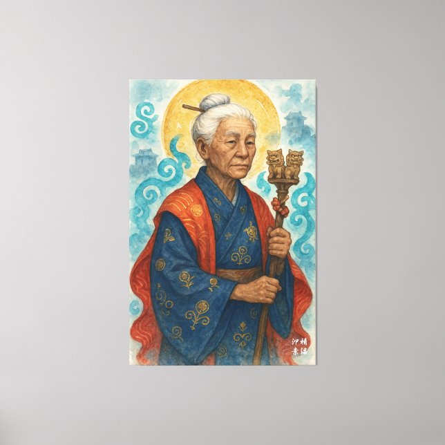 Ancestral Guardian  Canvas Print (Front)