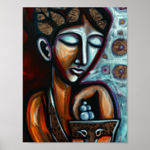 Ancestral Whispers: Modern Mythos Poster