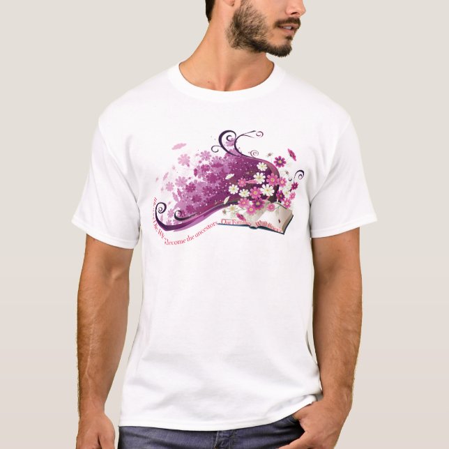 Ancestry Book T-Shirt (Front)