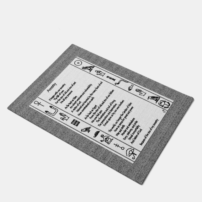 Ancestry Doormat (Angled)