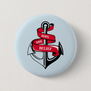 Anchor 2 Inch Round Button