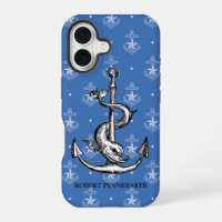 Anchor and Dolphin Nautical Theme