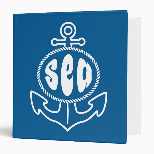 Anchor And The Sea Binder (Front/Inside)