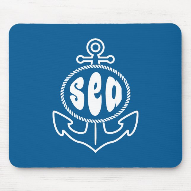 Anchor And The Sea Mouse Pad (Front)