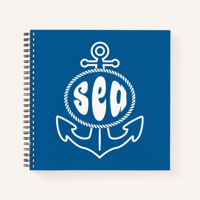 Anchor And The Sea Notebook (Front)