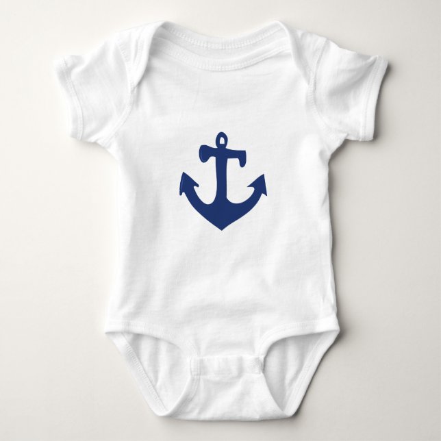 Anchor Baby Bodysuit (Front)
