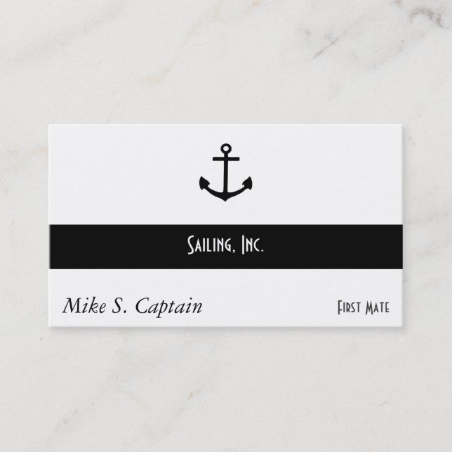 Anchor Business Card (Front)