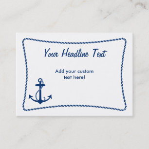 Anchor Calling Card