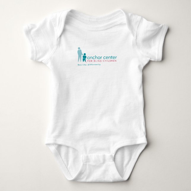 Anchor Center Baby Bodysuit (Front)