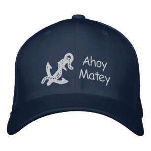 Anchor & Chain D2 Customizable Embroidery Design Embroidered Hat