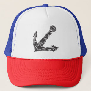 Anchor cute design  trucker hat
