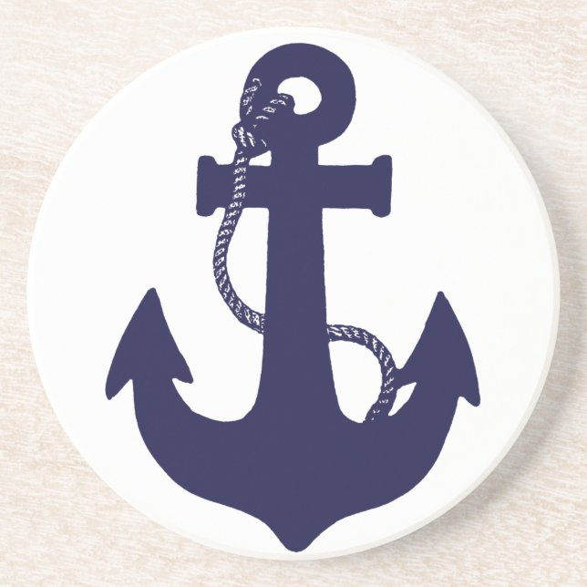 Anchor design coaster (Front)