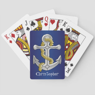 Anchor Design Playing Cards