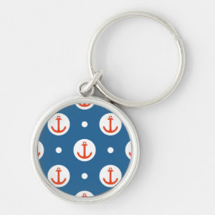 Anchor Dots Keychain