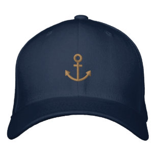 Anchor Embroidered Hat