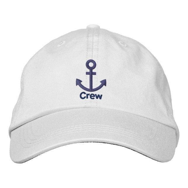 Anchor Embroidered Hat (Front)