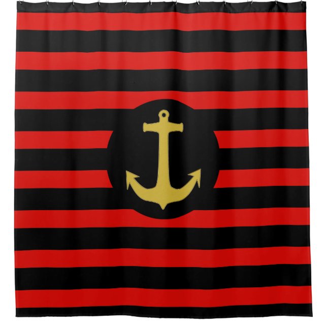 Anchor gold & stripes black + your backgr. & ideas (Front)