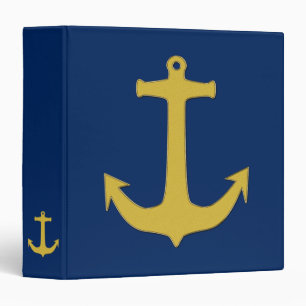 Anchor gold + your background & ideas binder