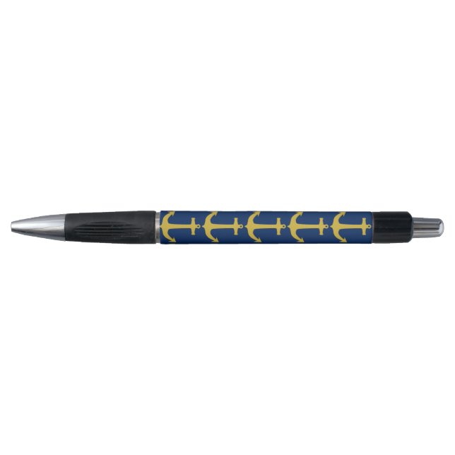 Anchor gold + your background & ideas pen (Front)