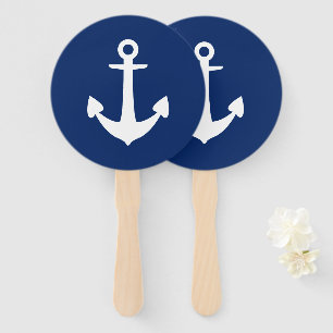 Anchor Hand Fan