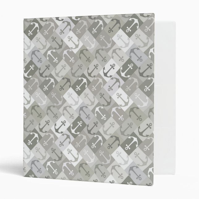 anchor herringbone mono binder (Front/Inside)