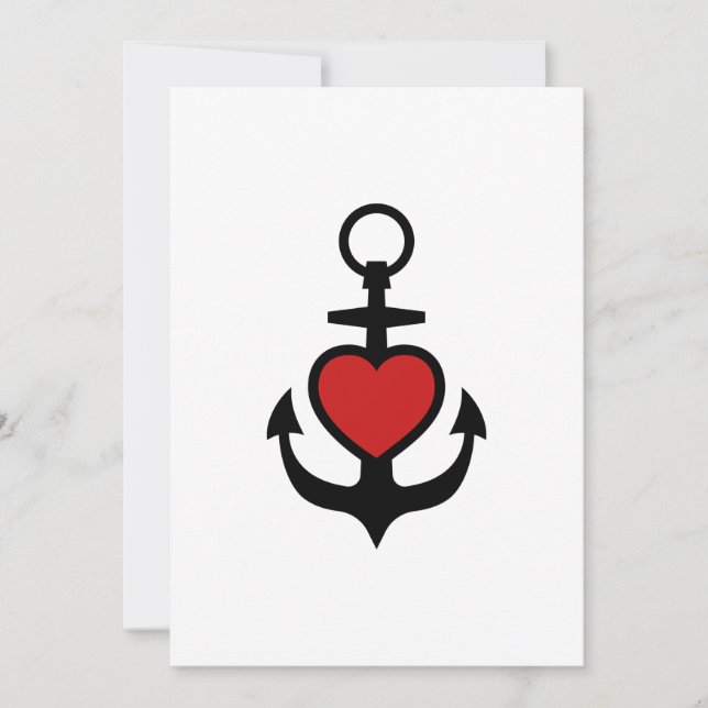 Anchor Ideas For Boat Owners Holiday Card (Front)