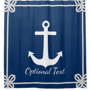 Anchor in Rope Frame Nautical