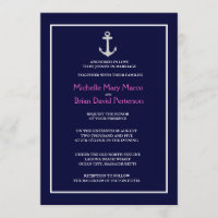 ANCHOR l Nautical Destination Themed Wedding