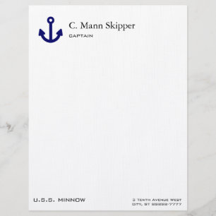 Anchor Letterhead