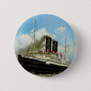 Anchor Line 2 Inch Round Button