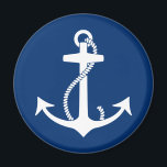 Anchor Magnet<br><div class="desc">These graphic tees and other items have a simple, nautical themed design of an anchor.</div>