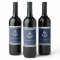 Anchor Monogram Wedding Favour Wine Labels