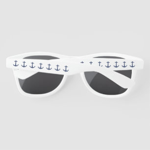 Anchor nautical coastal vibes sunglasses